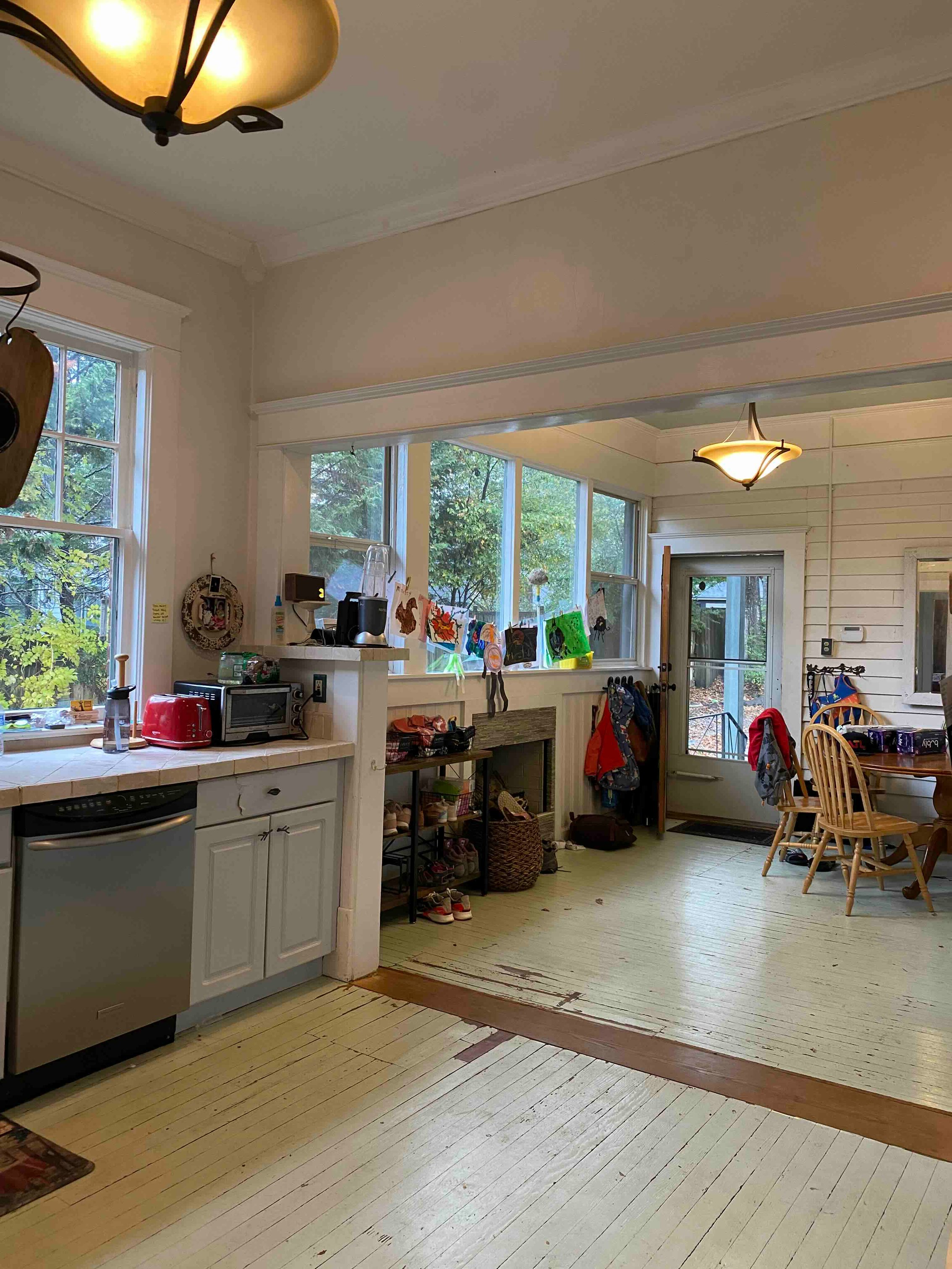 Before photo of kitchen