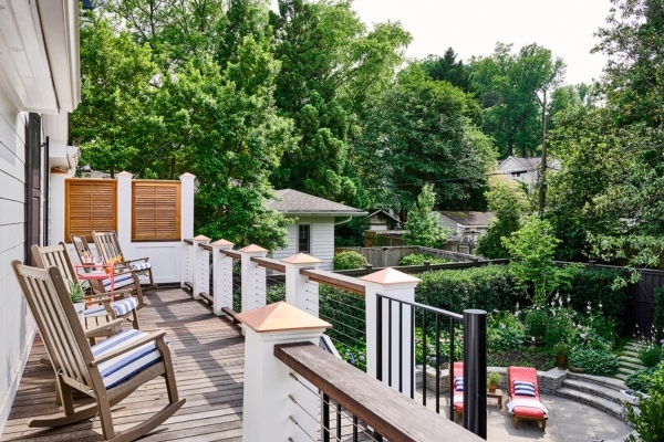 Atlanta outdoor porch addition and remodel | Copper Sky Design + Remodel