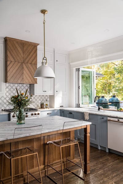 Wooden Kitchen Renovation In Atlanta GA | Copper Sky Design + Remodel