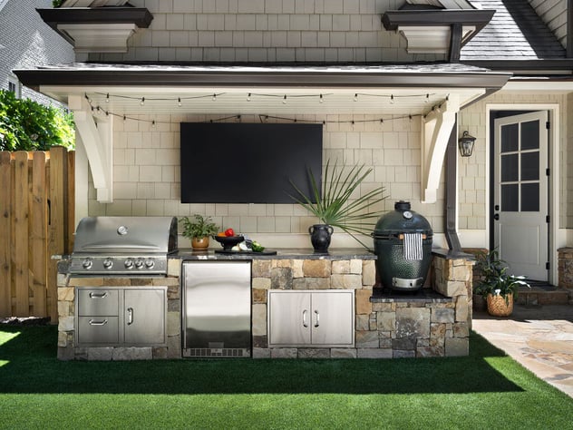 outdoor_kitchen_chastain_park_atlanta_ga | Copper Sky Design + Remodel
